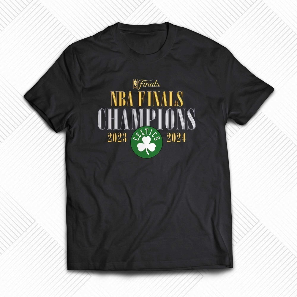 Boston Celtics Finals Champions Fade Away Jumper Roster Tshirt